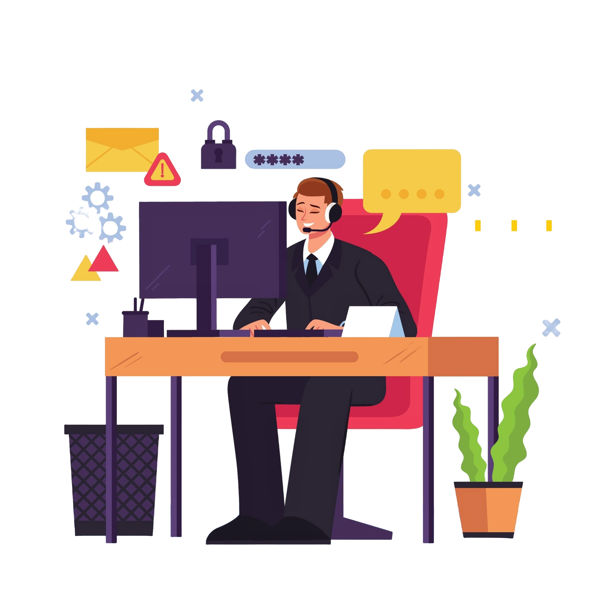 features illustration